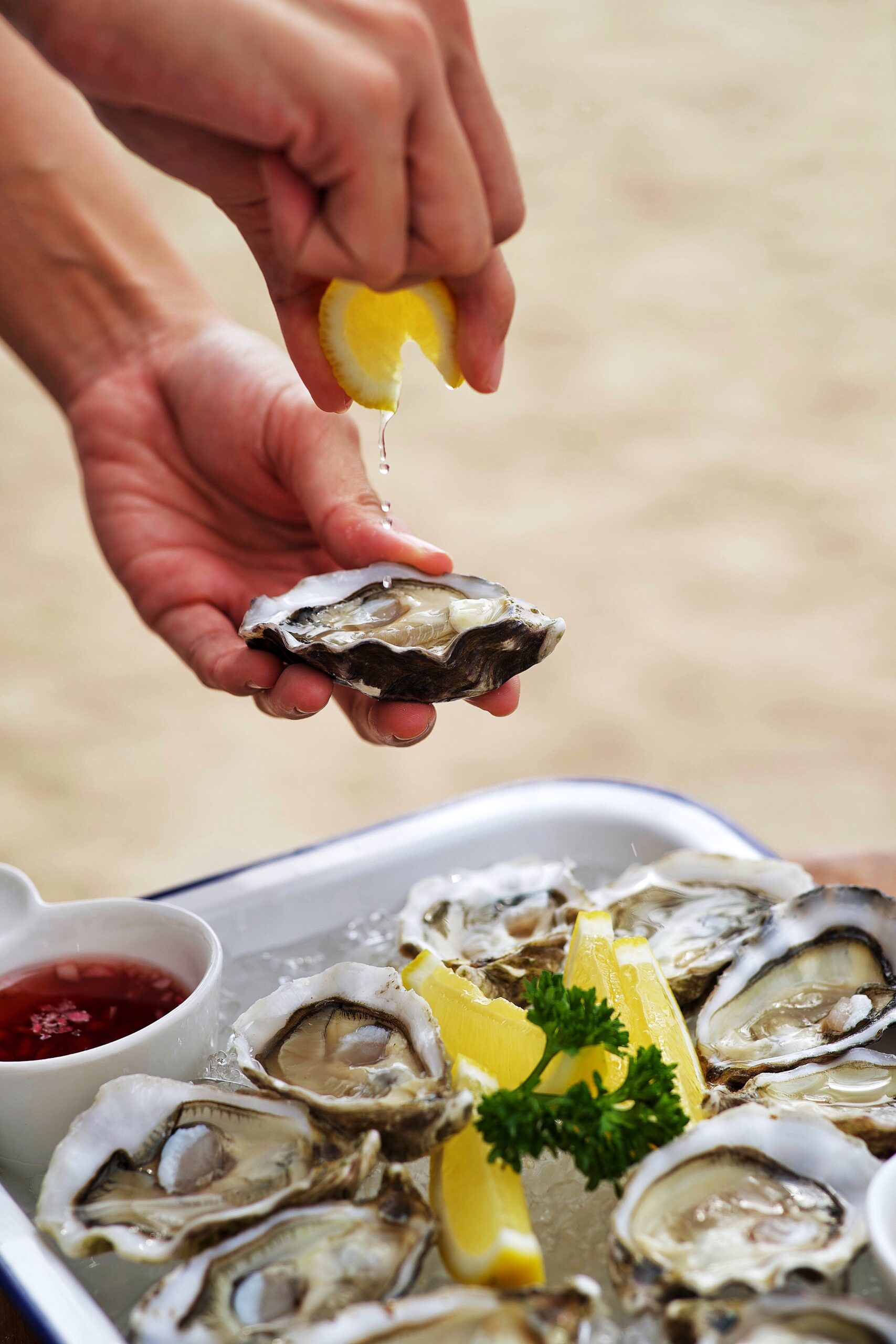 The Beach Club Pattaya French oysters