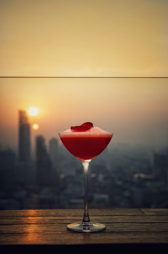 Sunset Cocktail at Scarlett Bangkok