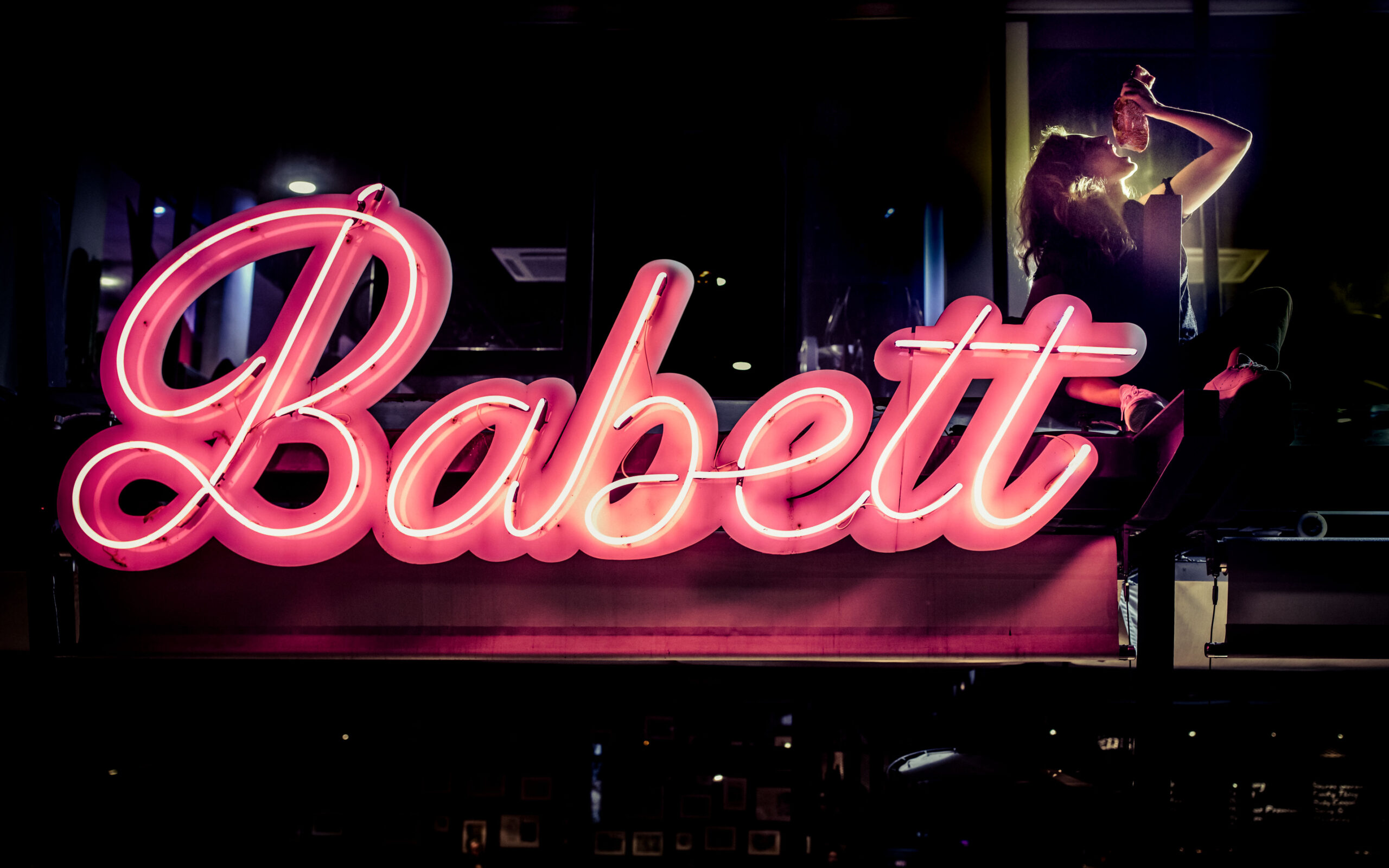 Babett Yangon signage
