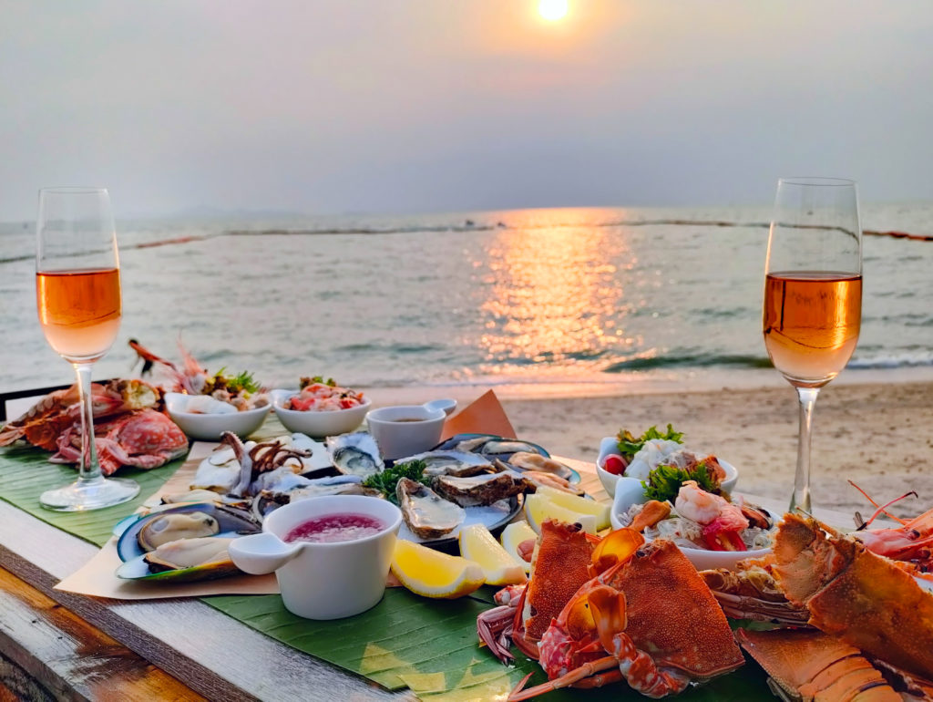 Seafood Platter at The Beach Club Pattaya